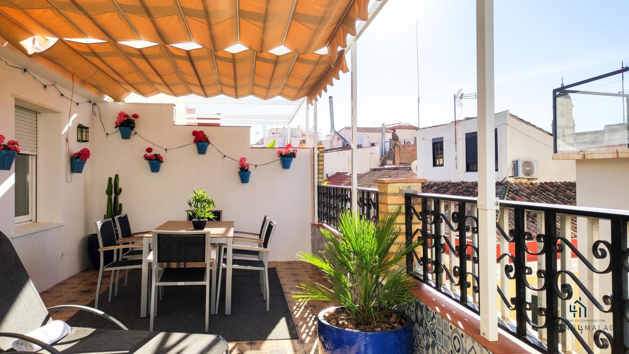 Living4malaga Sun&terrace Penthouse Appartement Málaga